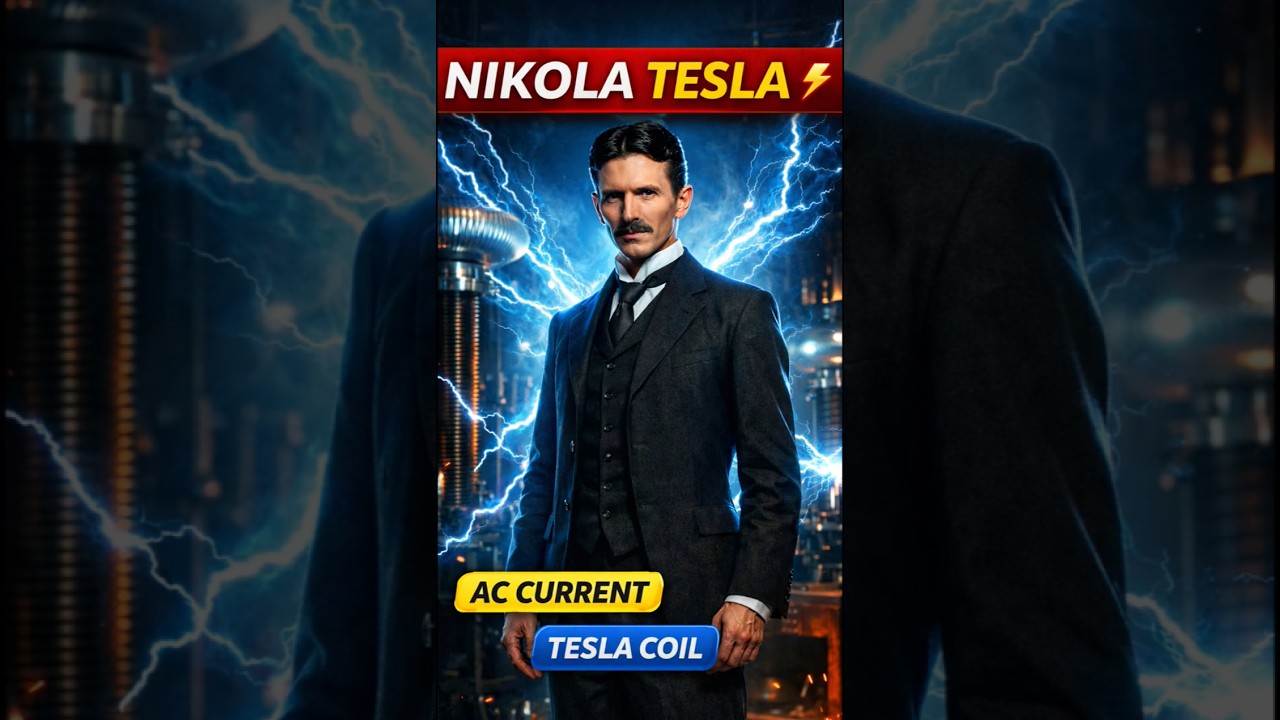 Nikola Tesla ⚡ | AC Current  Genius | AI Talking Scientist | Kashyap Mithlesh