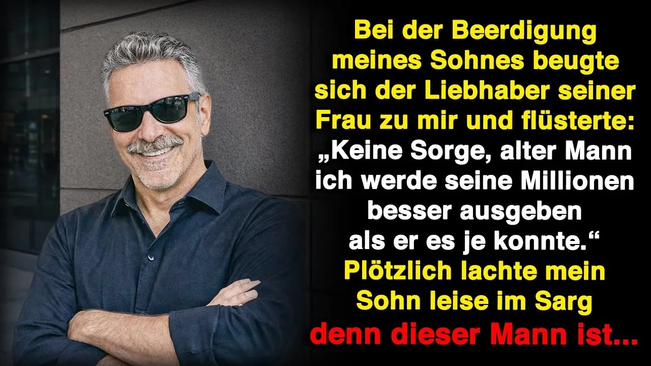 Bei der Abschiedsfeier flüsterte er mir etwas zu – doch er wusste nicht, wer wirklich gewann…