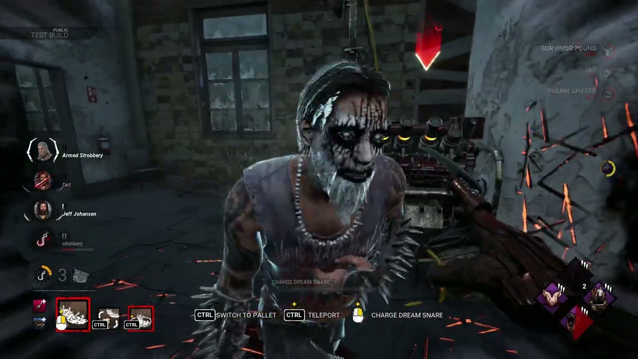 Dead by Daylight OLD Match from anti-tunnel PTB Stealth Freddy returns