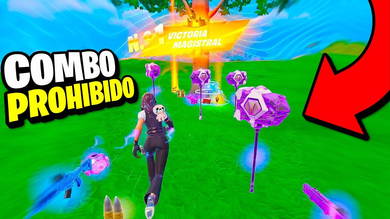 ESTE JUGADOR USÓ EL COMBO PROHIBIDO EN FORTNITE!