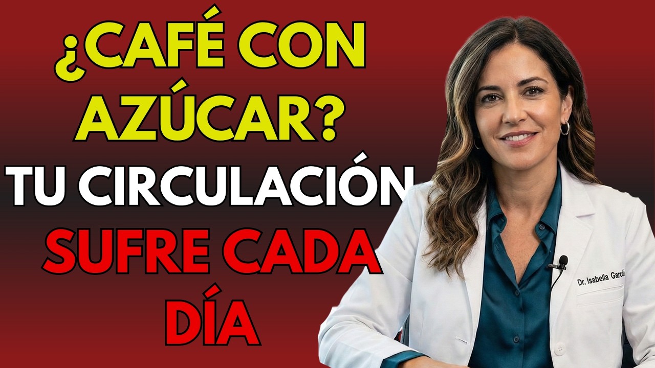 Café con azúcar todos los días? Tu circulación lo siente cada mañana | Dra. Carmen Navarro