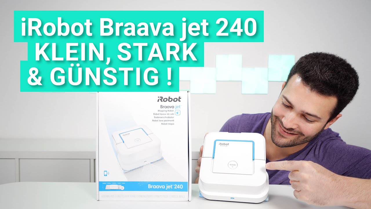 Der iRobot Braava jet 240 im Test - Klein, stark & günstig!