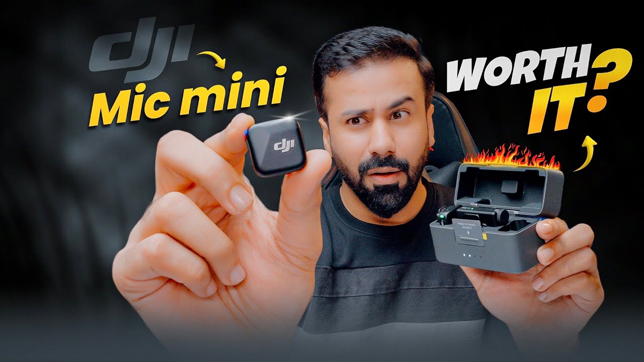 Dji Mic Mini Unboxing & Detailed Review | Audio Test Indoor & Outdoor | Best Mic Under Budget ?