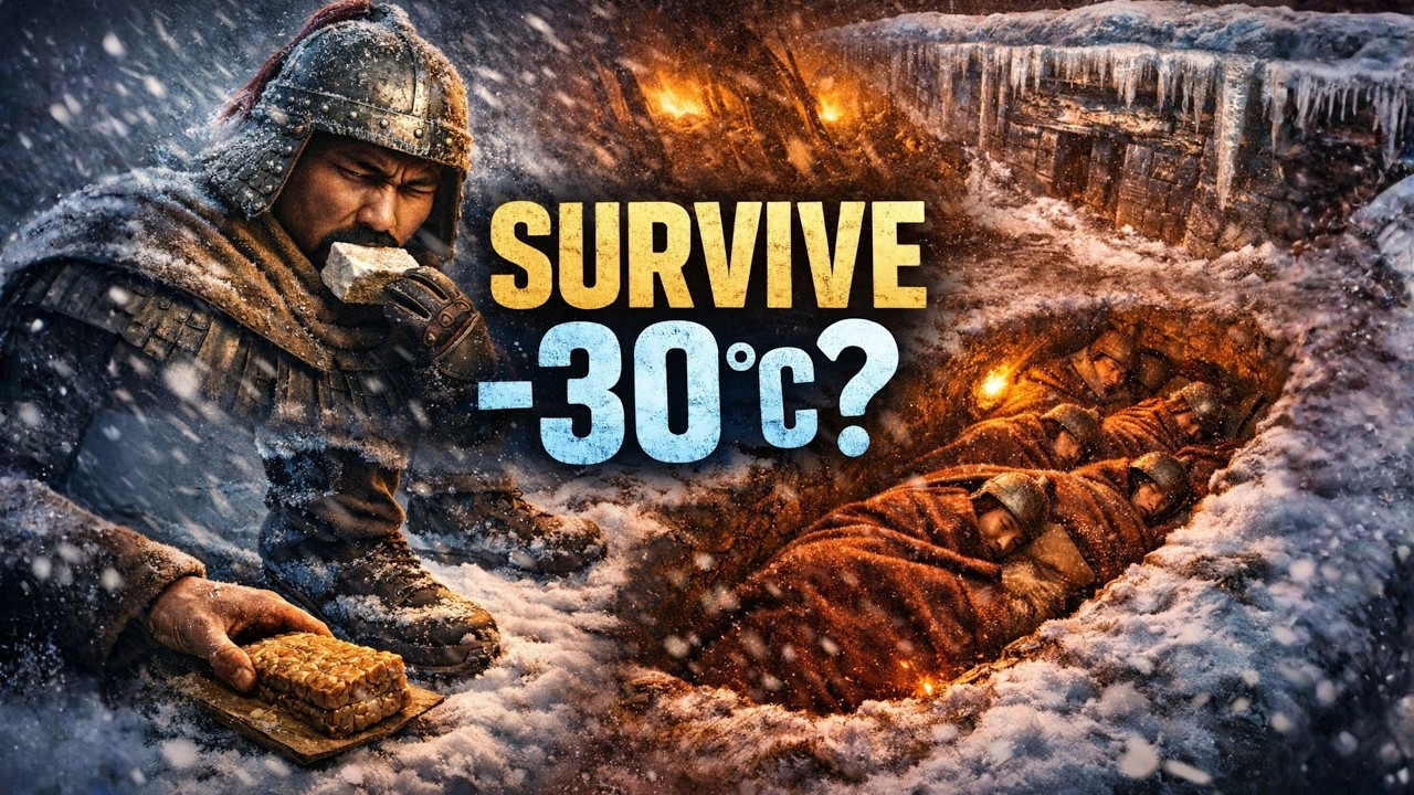 How Ancient Chinese Armies Marched Through 6-Foot Snow at -30°C Without Freezing to Death