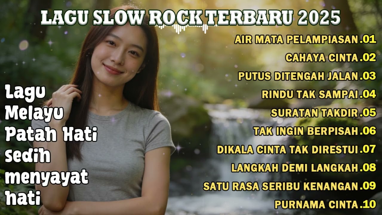 LAGU SLOW ROCK MELAYU TERBARU 2025 / Paling Sedih Menyayat Hati / Lagu Pop Minang / Slow Melayu🎶