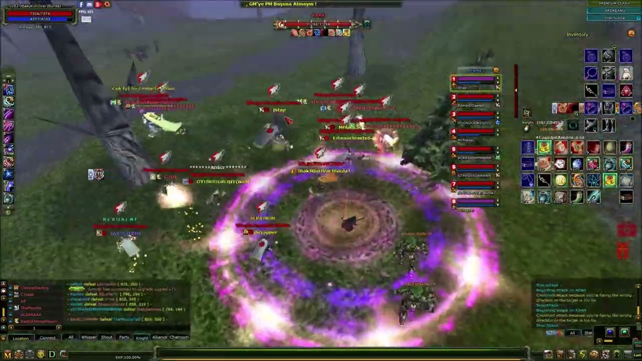 #ArdreamWorld BileğinVarsaSözSende (8w12) ChampionsLeaguee (YALLAH TOWNA) #Gmrgame #KnightOnline