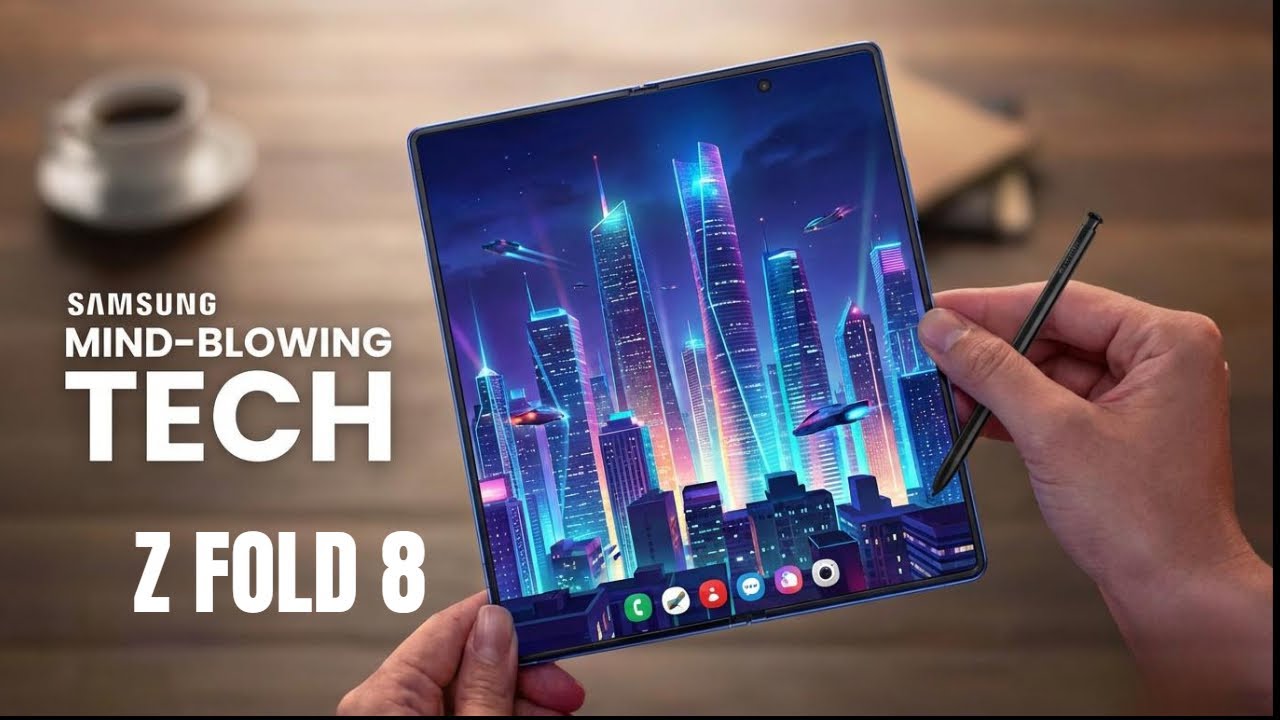 Galaxy Z Fold 8 Leak Review: No Crease, Massive Battery, S Pen Returns
