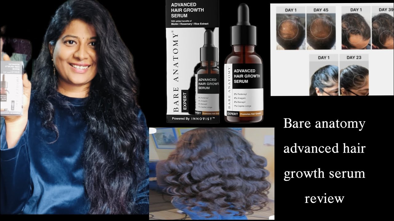 Bare anatomy advanced hair growth serum review in telugu