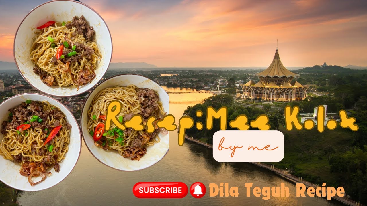 MEE KOLOK SARAWAK masak sendiri!