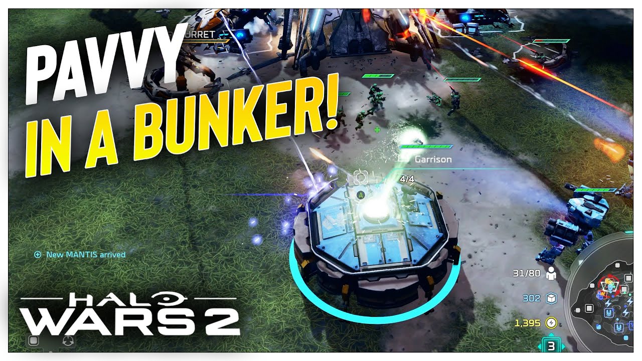 we did the CLASSIC Pavium in a Bunker play! Halo Wars 2