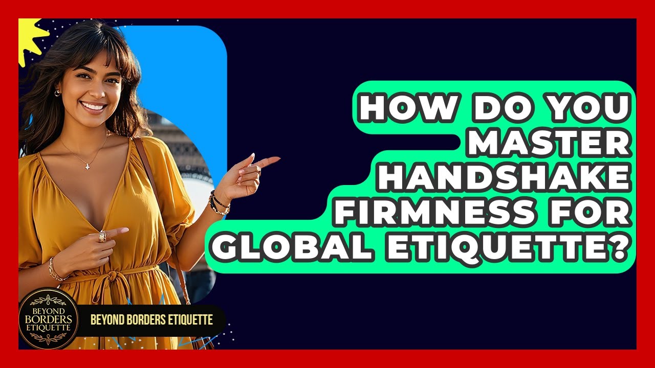 How Do You Master Handshake Firmness For Global Etiquette? - Beyond Borders Etiquette