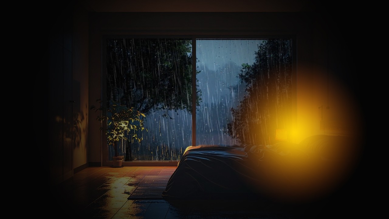 Soft Night Rain to Quiet an Overactive Mind