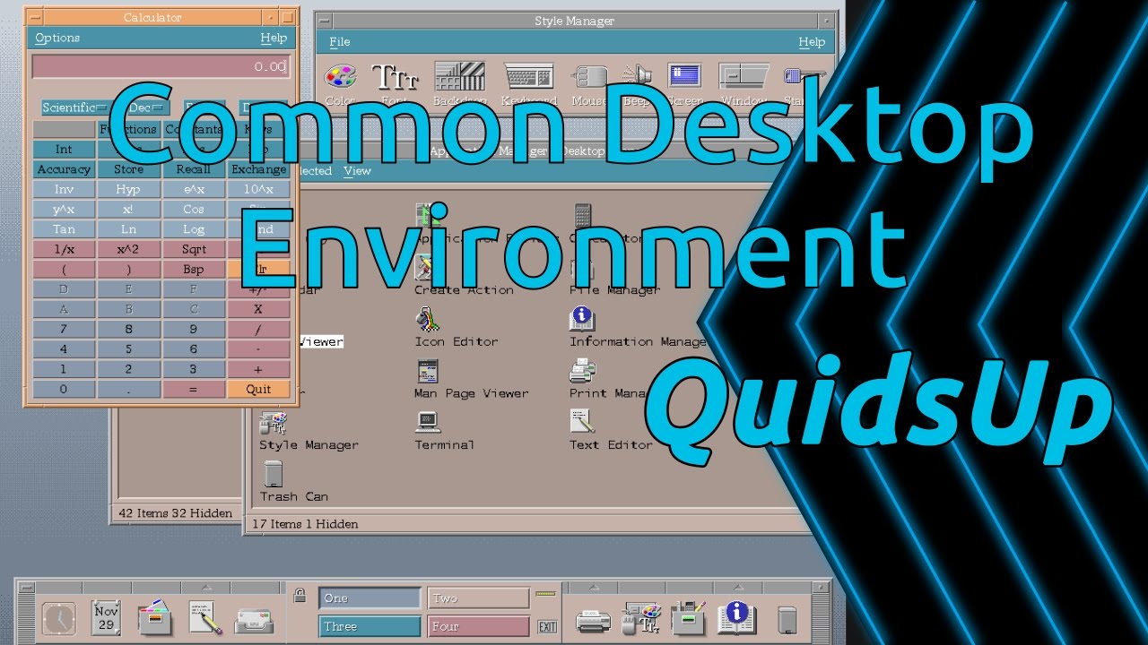 Desktop December - CDE Review - Back to the 90s