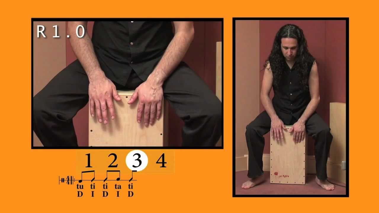 Cajon (3/3) técnica española RUMBA CATALANA / CATALAN RUMBA Spanish technique