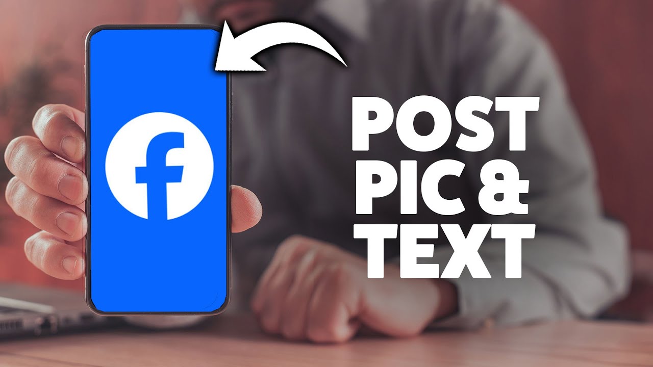 Как опубликовать фотографию с текстом в Facebook в 2026 году (iPhone и Android)