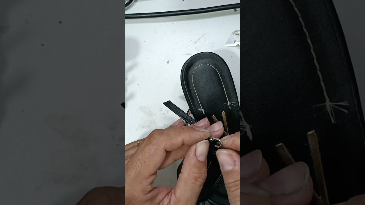 Como trocar fivela de cal&ccedil;ados!!