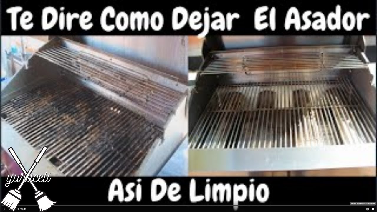 LA MANERA MAS FACIL DE LIMPIAR LA PARRILLA O ASADOR / EASIEST WAY TO CLEAN YOUR GRILL!