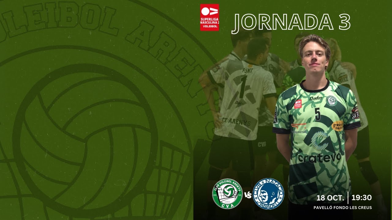 CRATEVO VÒLEI ARENYS VS CN SABADELL