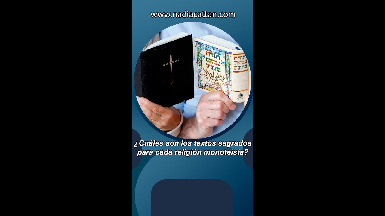 &iquest;Cu&aacute;les son los textos sagrados para cada religi&oacute;n monote&iacute;sta? #nadiacattan #religion #judios
