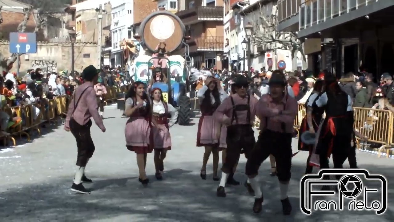 Carnavales de Cebreros 2026. Desfile de comparsas y carrozas domingo 15 de febrero de 2026. Vídeo28