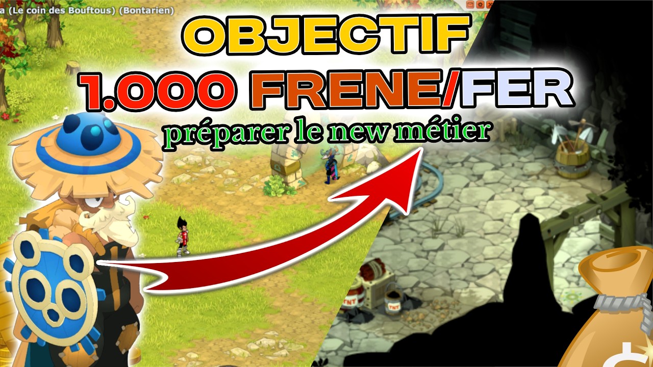 OBJECTIF 1K FRENE & 1K FER ! On prépare le NOUVEAU métier éleveur
