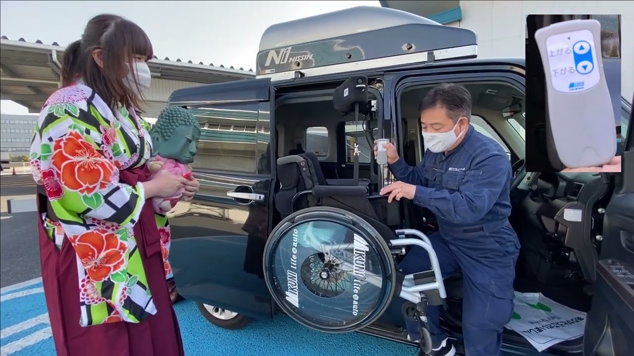 【#福祉車両】ルーミー　ピー・クレーン収納編