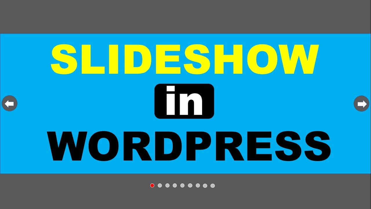 Wordpress Image Slider | Create Wordpress Image Slider Easily with Meta Slider