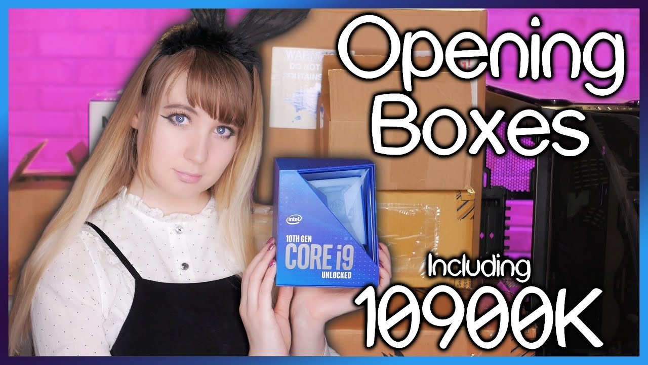 I actually bought an i9 10900K! ~ Opening all the parcels!!