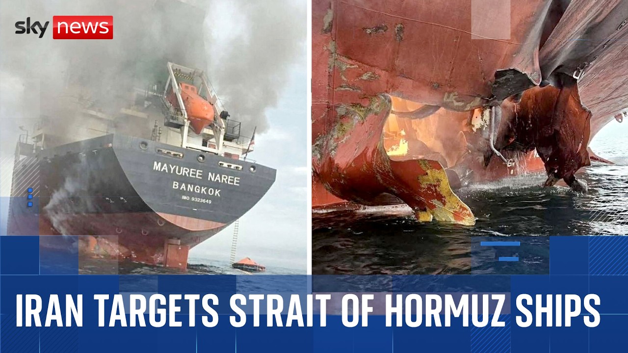 Strait of Hormuz becomes battleground after ship strikes - what it means for the global economy