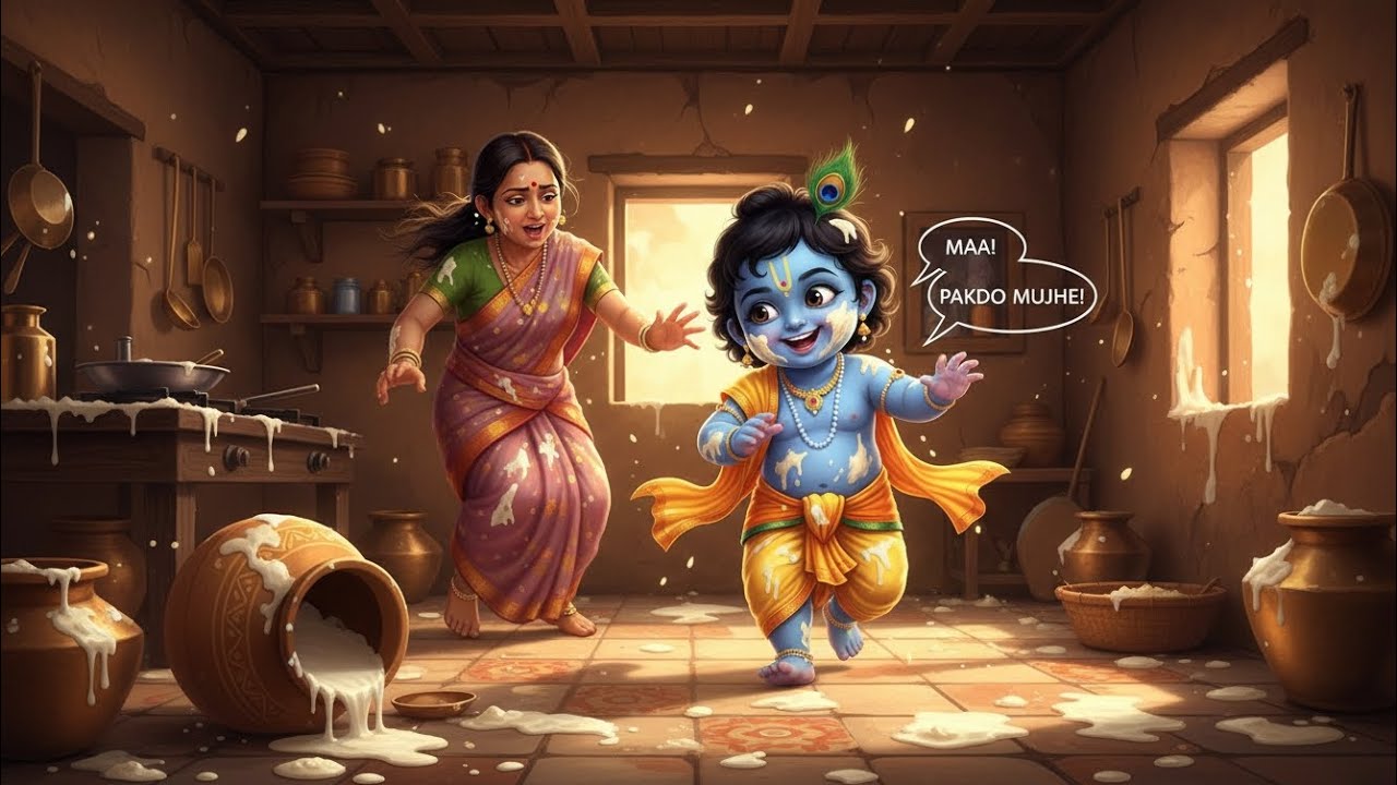 Kids version Shri Krishan hare murari 