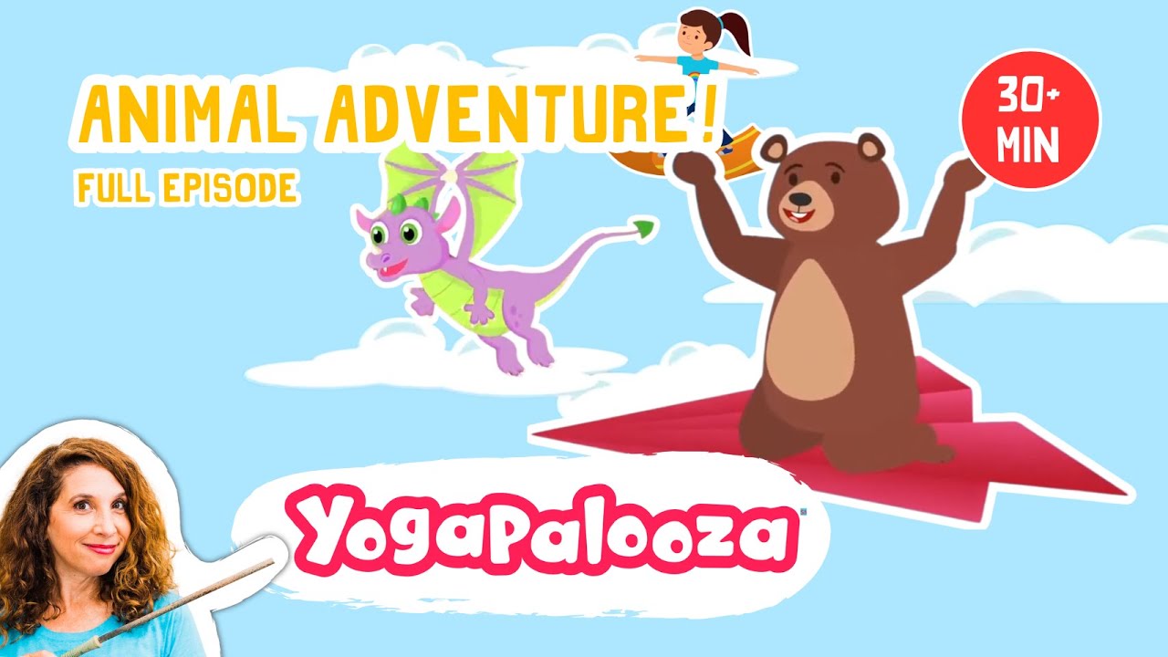 Full Episode: Animal Adventure! Fun Yoga Kids Song and Exercise for Kids!