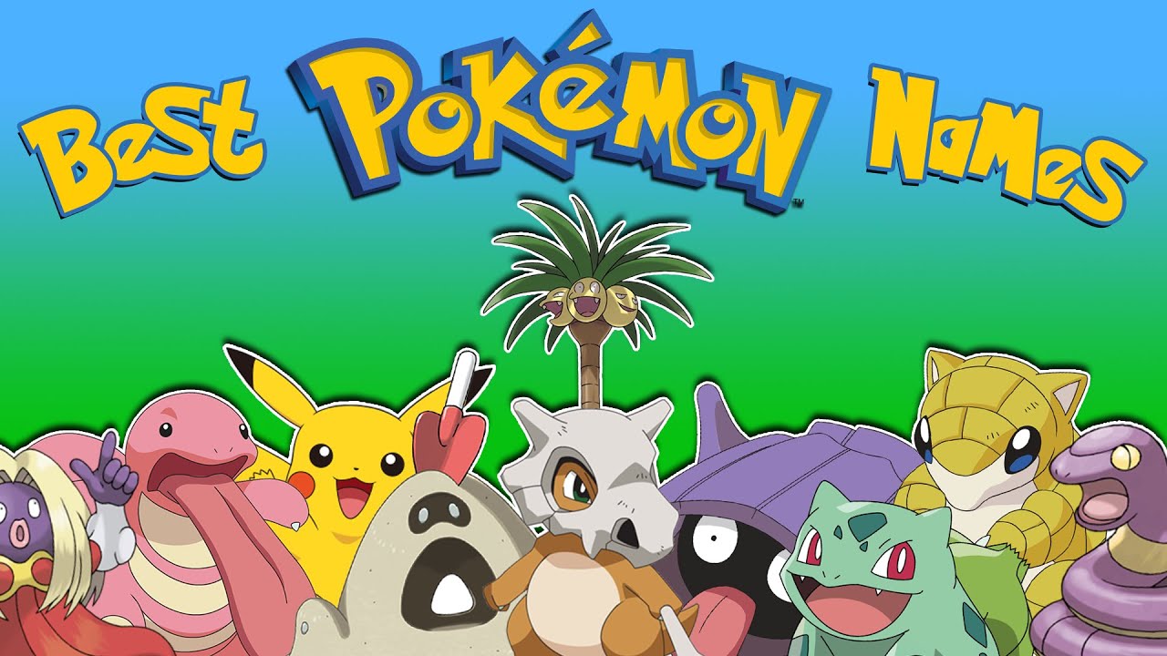 TOP 10 BEST POKEMON GO NAMES AROUND THE WORLD!