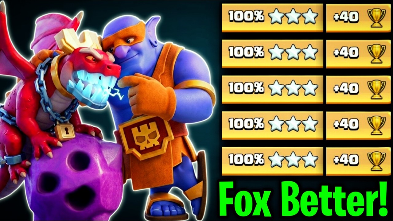 This Is Best | The Most Powerful TH18 Ground Army Ever? Spirit Fox DD Charge Meta &bull; CoC