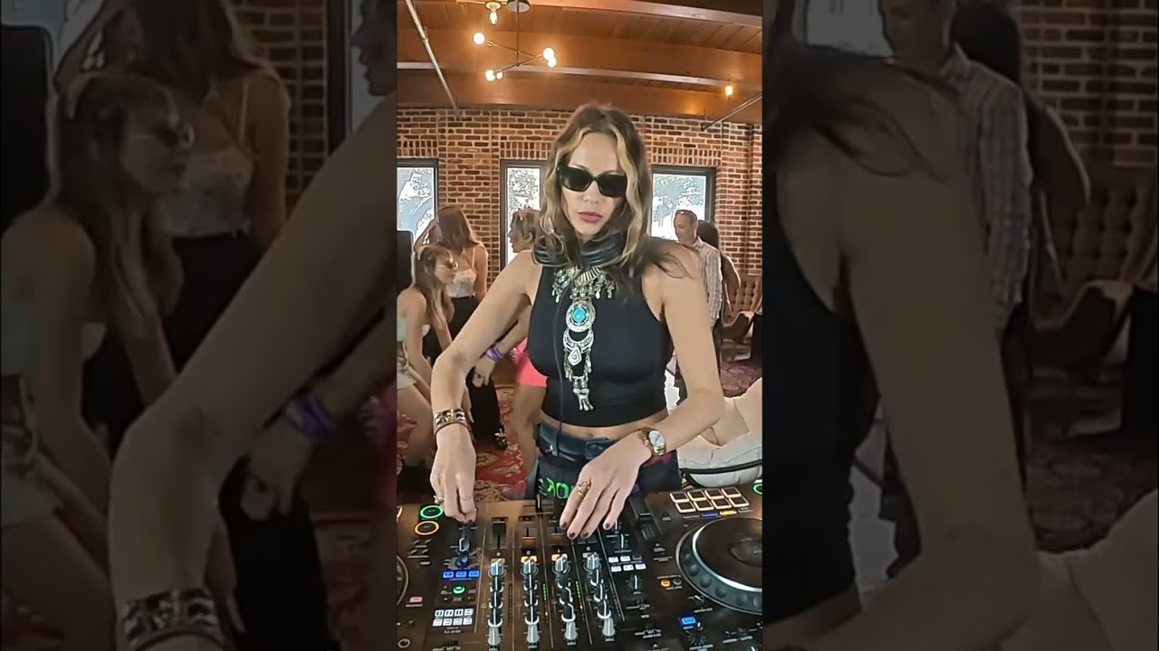 Epic DJ Set Vibes: Party Goes WILD with Exposed Brick & Beams! 
