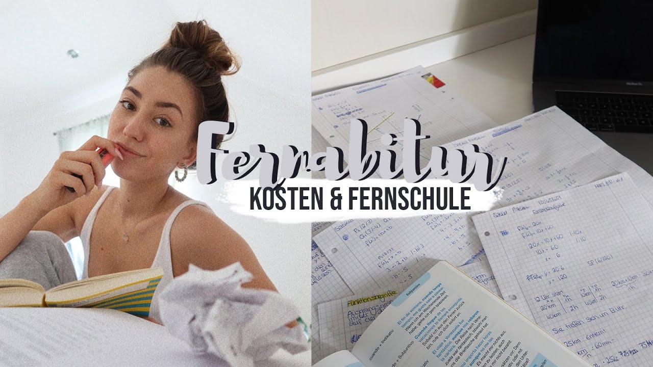 MEIN FERNABITUR  // KOSTEN (Tipps für BAföG), MEINE FERNSCHULE, VORAUSSETZUNGEN & MEINE ERFAHRUNG