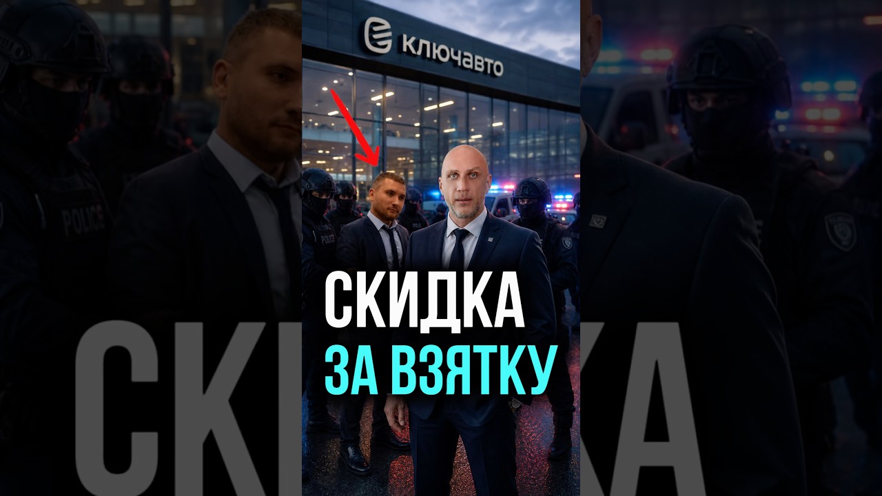 KLYUCHAVTO Car Dealership Manager Caught Taking a Bribe