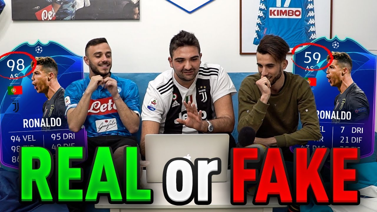 FIFA QUIZ! REAL or FAKE  w/Ohm & Fiusgamer