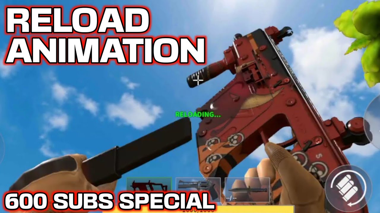 HAZMOB FPS - ALL WEAPONS RELOAD ANIMATION IN 4 MINUTES (MAX UPGRADE)