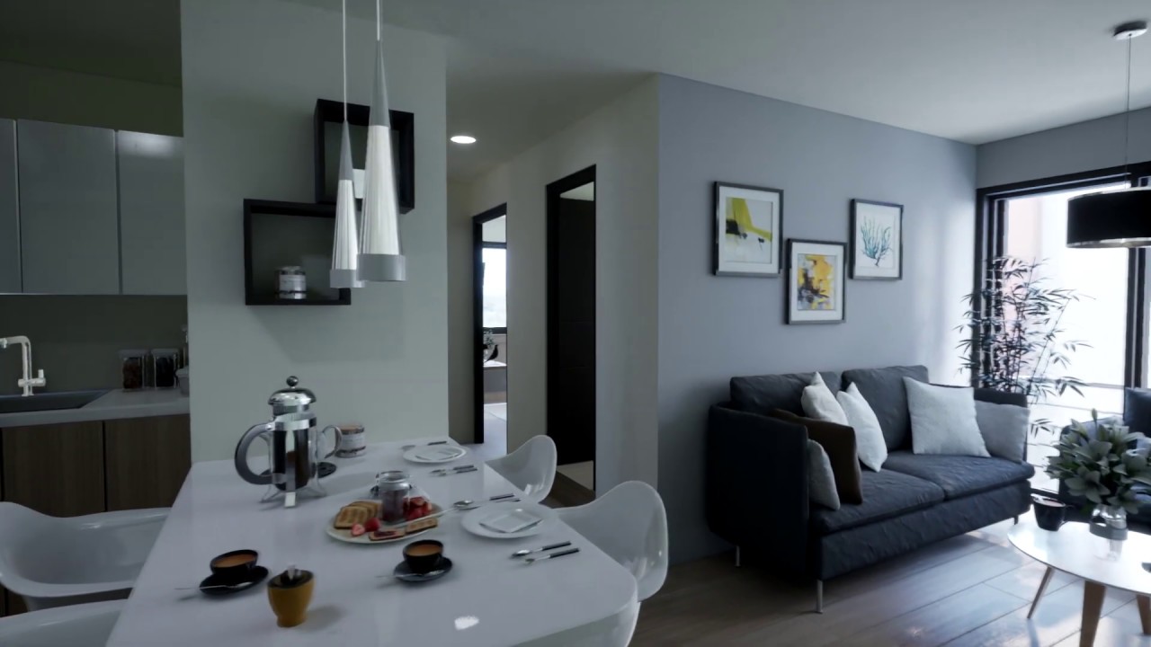 recorrido virtual apartamento interior - arquitectura