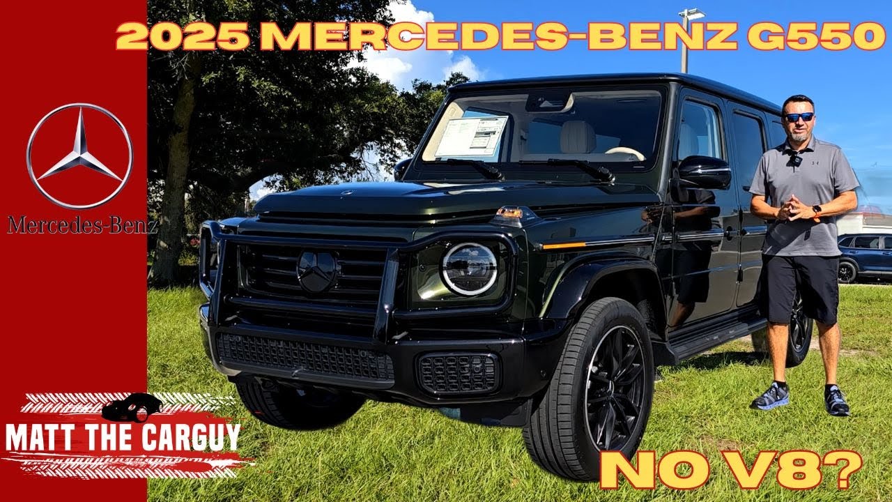 All New 2025 Mercedes-Benz G550. See the 