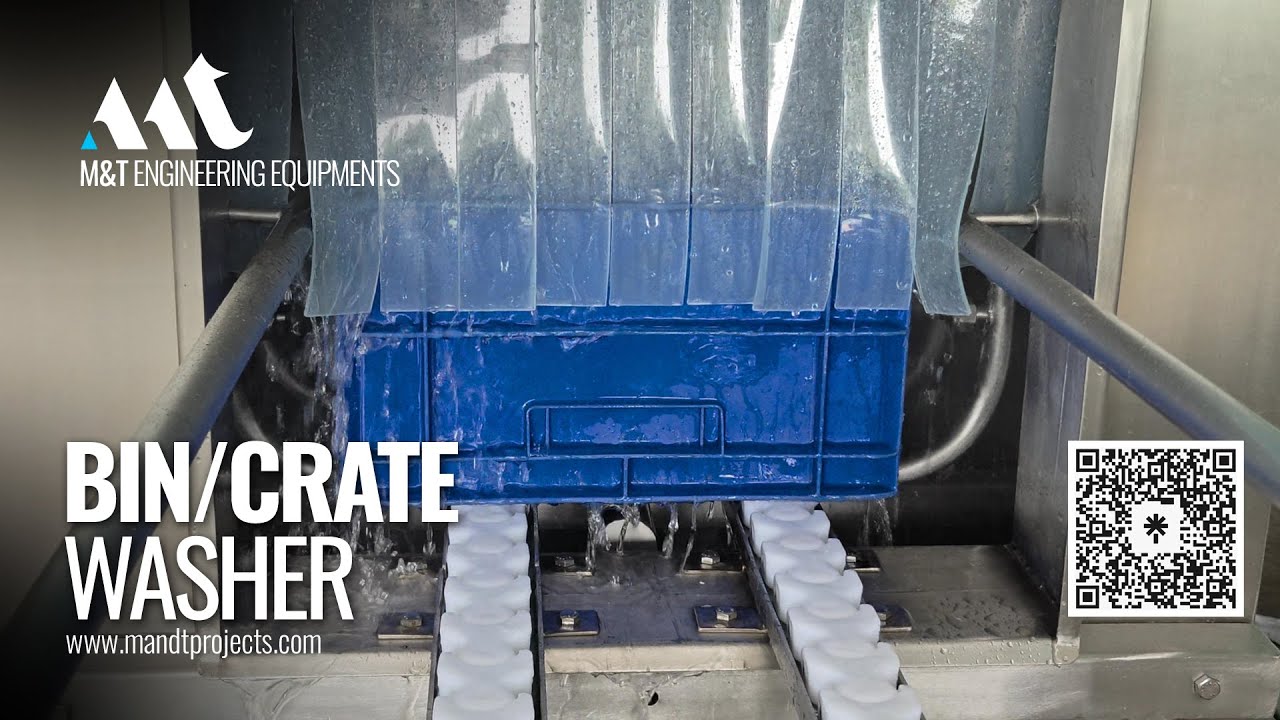 Bin Washer, Crate Washer