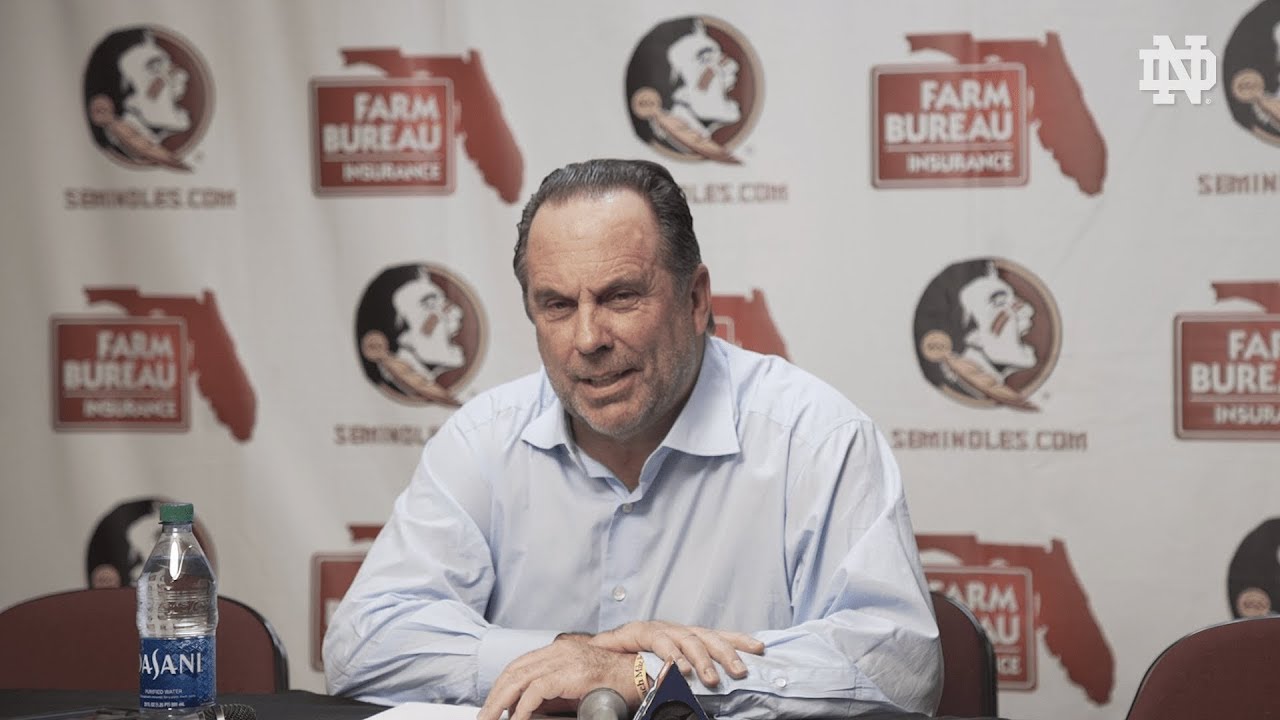 @NDMBB | Mike Brey Post-Game Press Conference at Florida State (2020)