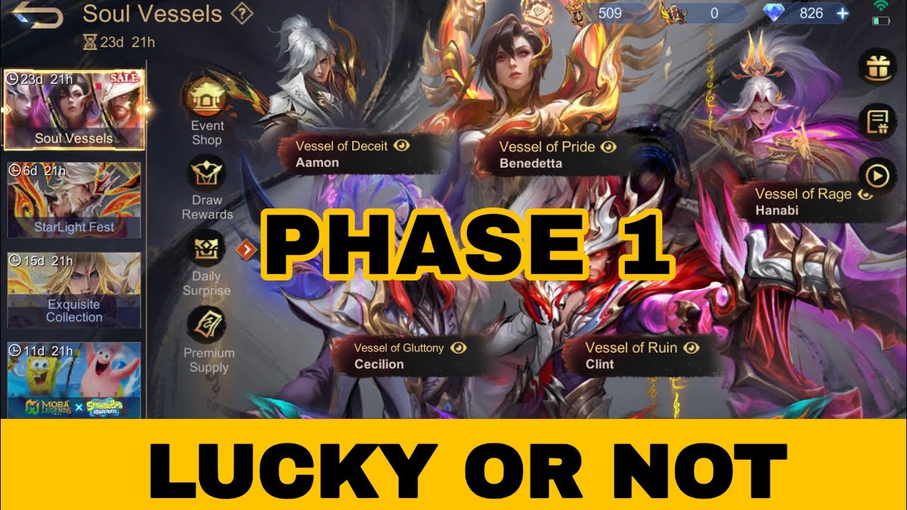 SOUL VESSELS Phase 1 Drop-rates | LUCKY OR UNLUCKY 🤔