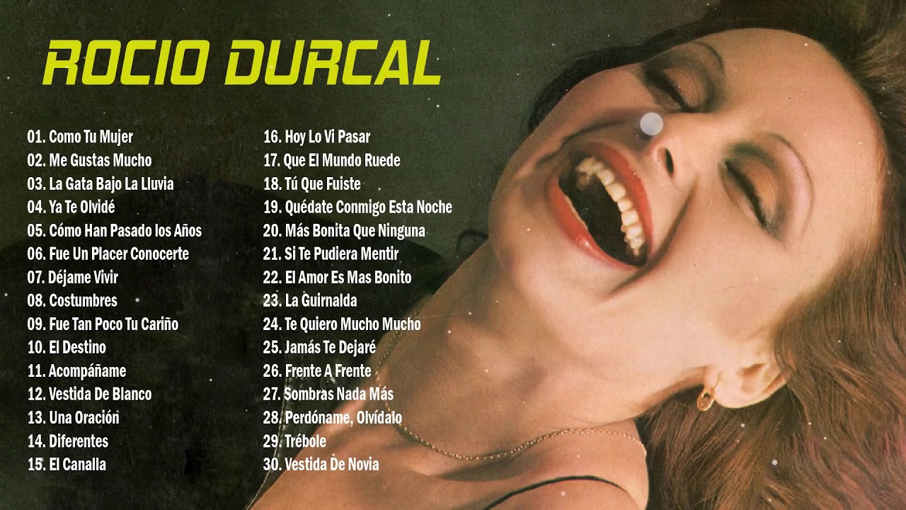 Rocio Durcal Grandes Exitos Sus Mejores Canciones | Rocio Durcal Puras Romanticas Viejitas &Eacute;xitos