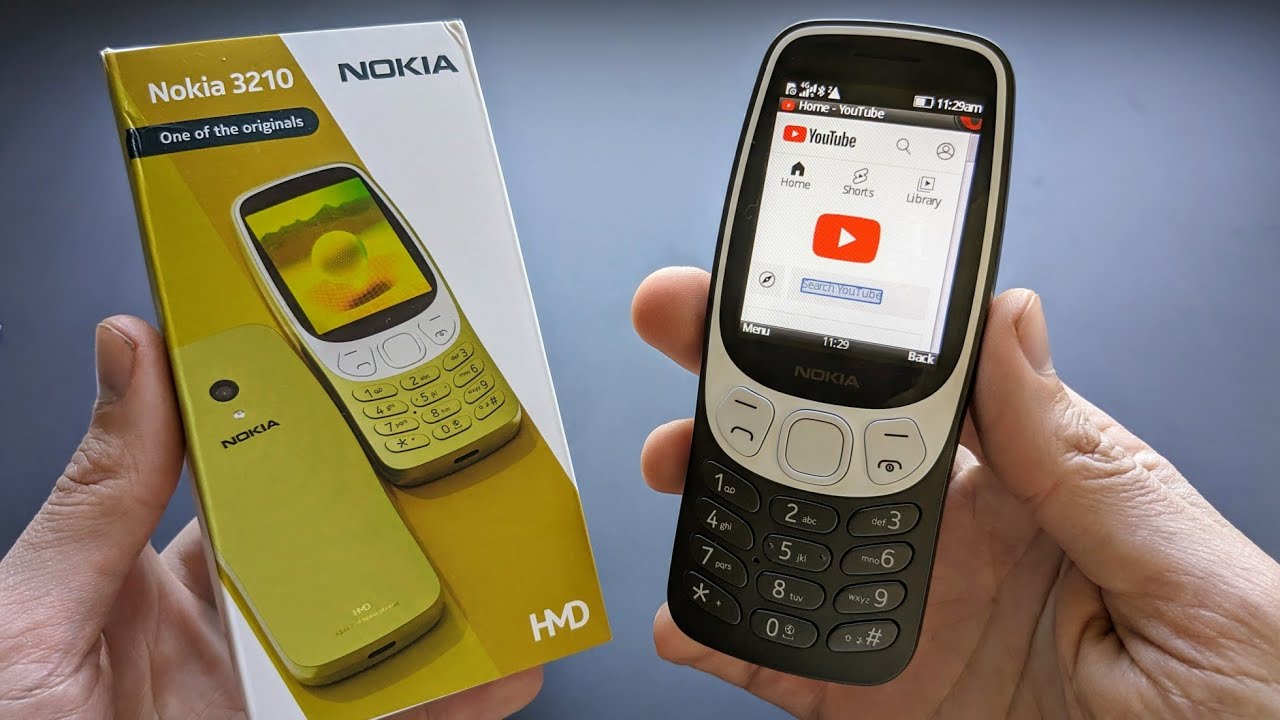 YouTube on Nokia 3210 4G ?