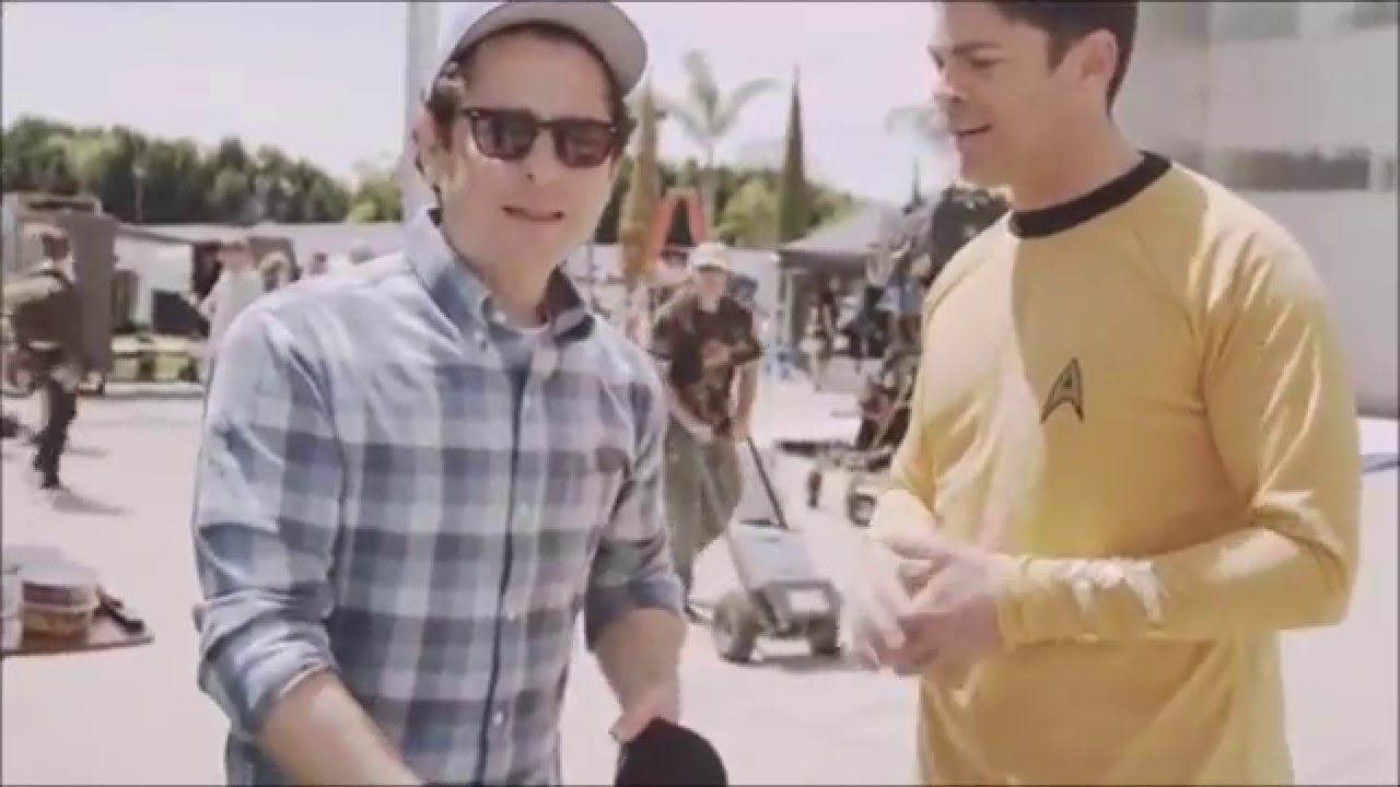 Benedict Cumberbatch -- Behind the Scenes Star Trek