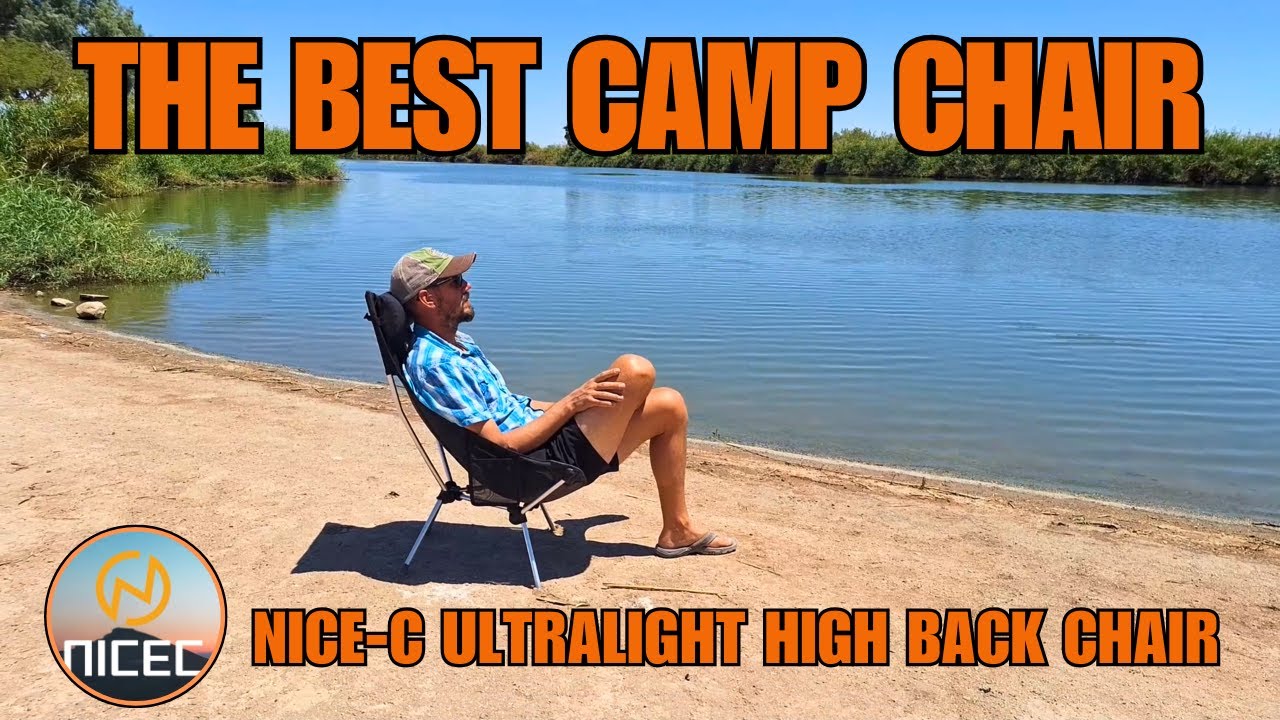 1000 HOUR REVIEW | NICE C ultralight high back CAMP CHAIR review |BEST camping chair in 2025
