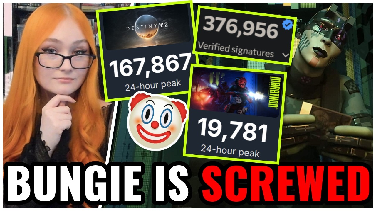 Marathon EMBARASSED By Destiny 2 🤣Sony & Bungie Must Be FURIOUS As Marathon Playercounts Are ABYSMAL