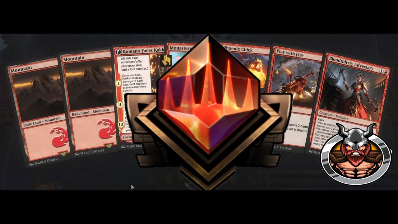 M:TG Arena Ranked Mythic Grind with RDW (All Rankup games)