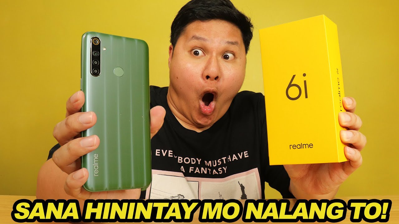 REALME 6i UNBOXING - MASYADONG GINANDAHAN NI REALME